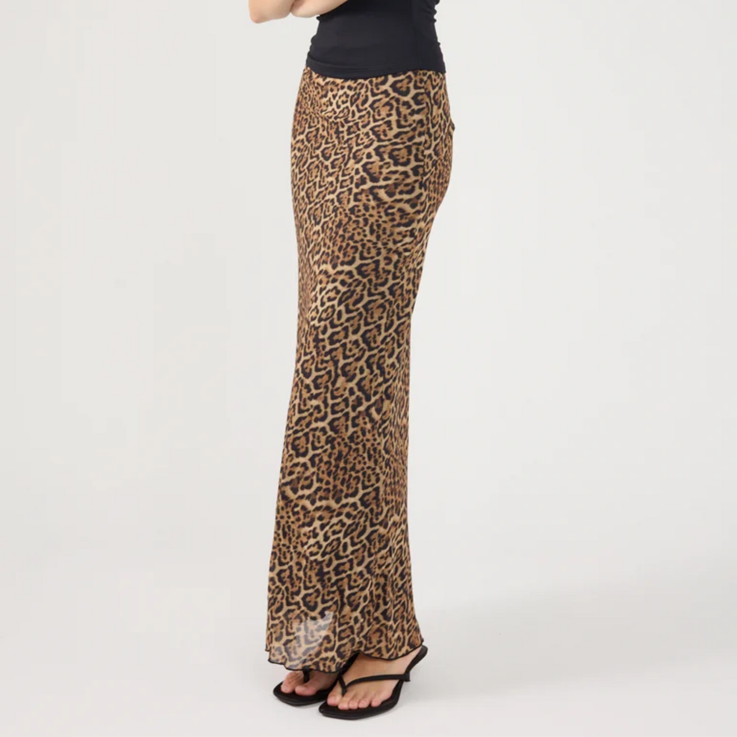 Jupe Leopard