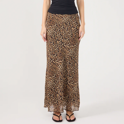 Jupe Leopard